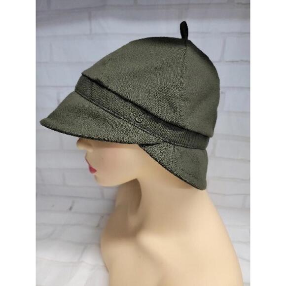 Y-3 YOHJI YAMAMOTO Adidas Army Green Vintage Hat SM/PM COTTON BLEND #CB7